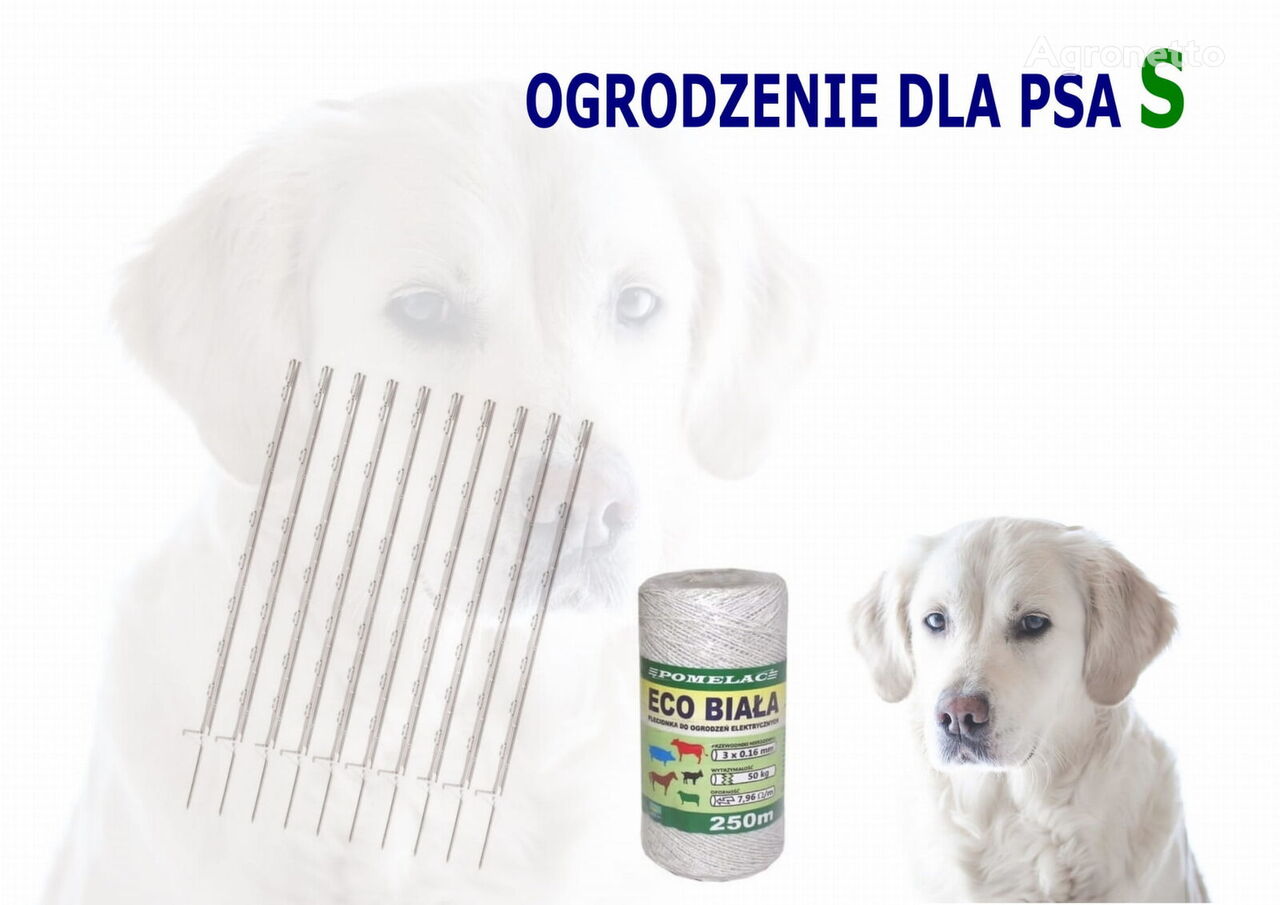 Ogrodzenie elektryczne dla psa S -do 100 m ogrodzenia-zestaw 129 suministro para mascotas