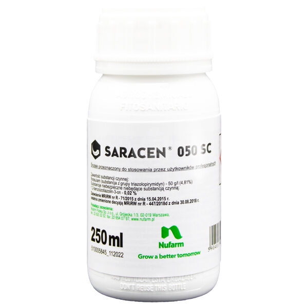 Nufarm Saracen 050 Sc 0,25l herbicida nuevo