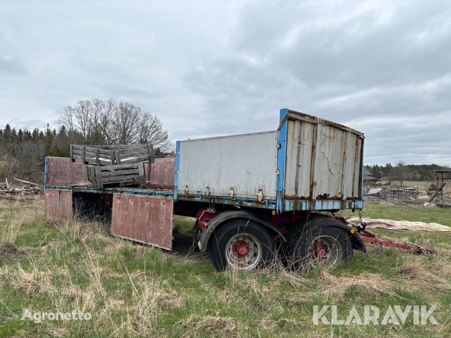 Traktorsläp 4-axlad remolque agrícola