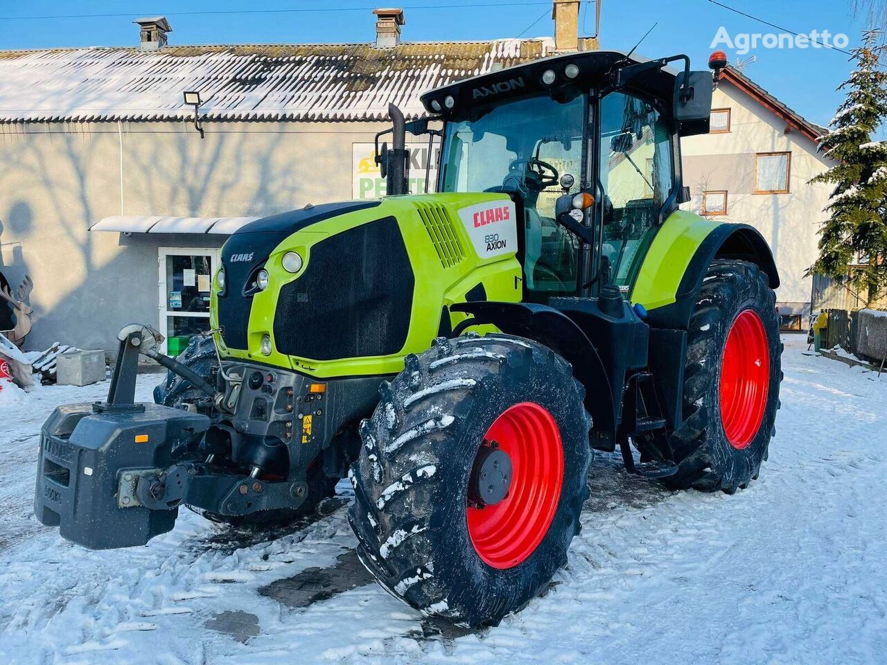 Claas Axion 830 tractor de ruedas