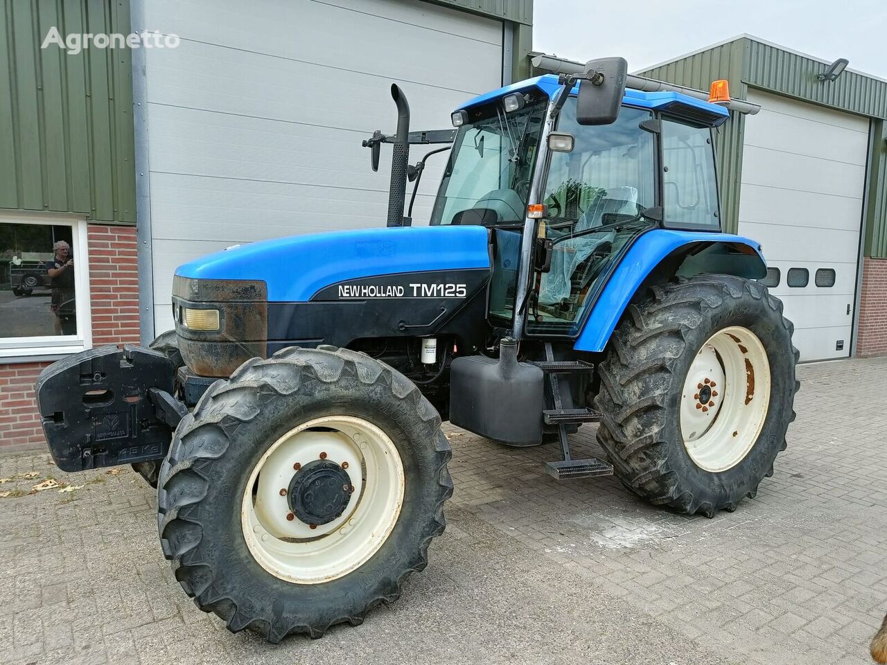 New Holland TM125 Supersteer Range Command tractor de ruedas